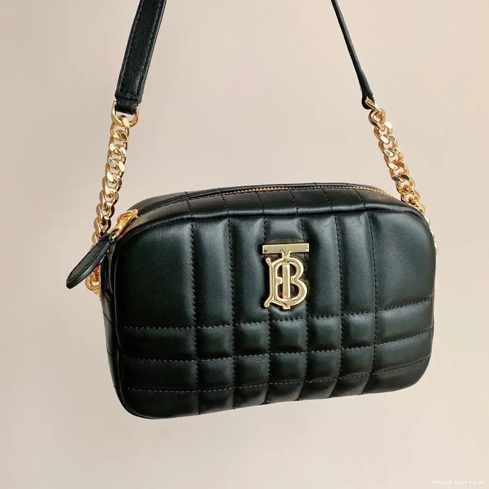 Official First Bag Ru Lola BURBERRY Bag MINI Camera 0523